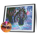5D DIY Full Round Drill Diamond Painting Luminous Animal Mosaic Kit Art Craft
