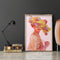 Special Shaped 5D Lady with Bowler Hat Kit DIY Diamond Painting (Y150) Newly