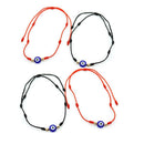 pcs Black Red Jewelry Women Hand Rope Evil Eye Bracelets Lucky Bracelet Bangles