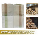 Canvas Log Carrier Basket for Firewood Collector and Wood Holder#