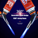 Electric Welding Torch Burner Nozzle Flamethrower Baking Gas Flame Gun Part