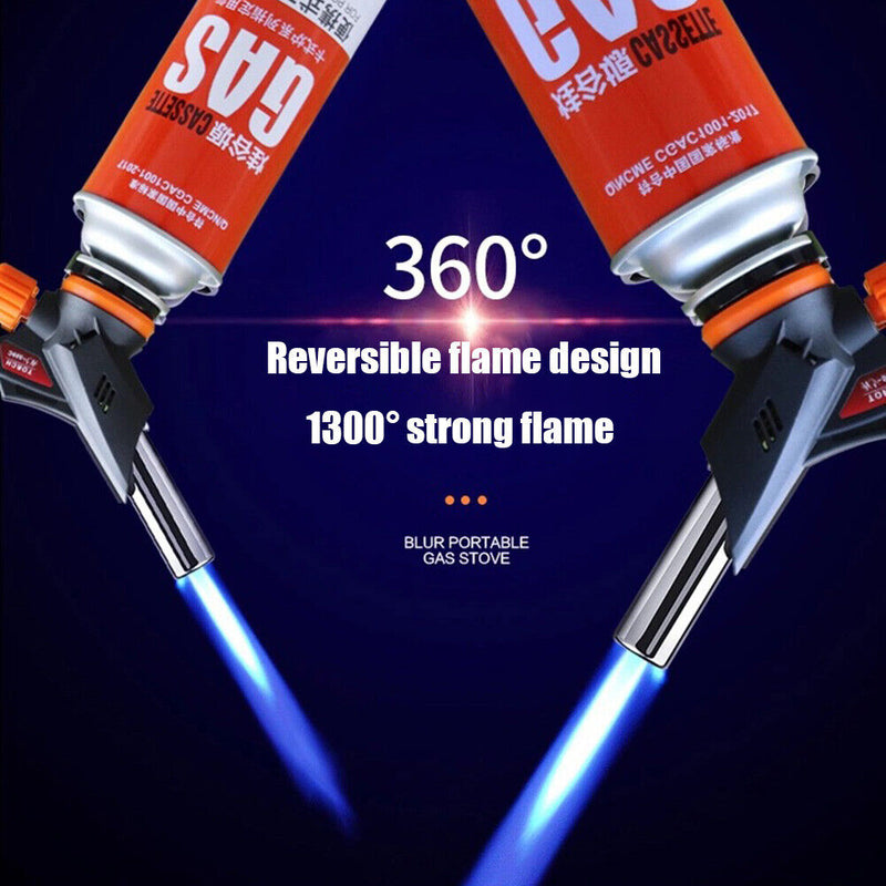 Electric Welding Torch Burner Nozzle Flamethrower Baking Gas Flame Gun Part