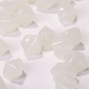 100pcs Luminous Glowing Stones Glow in the Dark Garden Decor Pebble (A) Newly