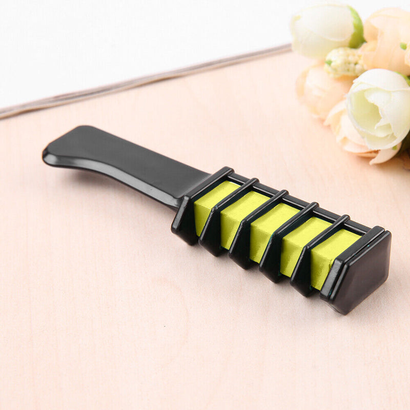 Practical Pro Salon Fast Coloring Hair Chalk Dyeing Combs Temporary Hair Cr