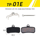 1 Pair MTB Bicycle Disc Brake Pads for BB5 M446 Cycling Bike Parts (TP01E) Newly