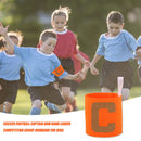 Kids Soccer Football Captain Arm Band Leader Competition Armband (Orange) Newly