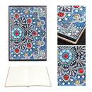 DIY Mandala Special Shaped Diamond Painting 50 Pages A5 Office Notebook Not