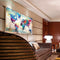 World Map 5D DIY Diamond Painting Full Round Embroidery Living Room Decoration