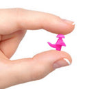 1 Pair Waterproof Earplugs Silicone Ear Plugs Swimming Accessories (Pink)