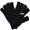 Elastic Novelty Black handwear Fingerless Gloves Half Finger Warm Knitted glove