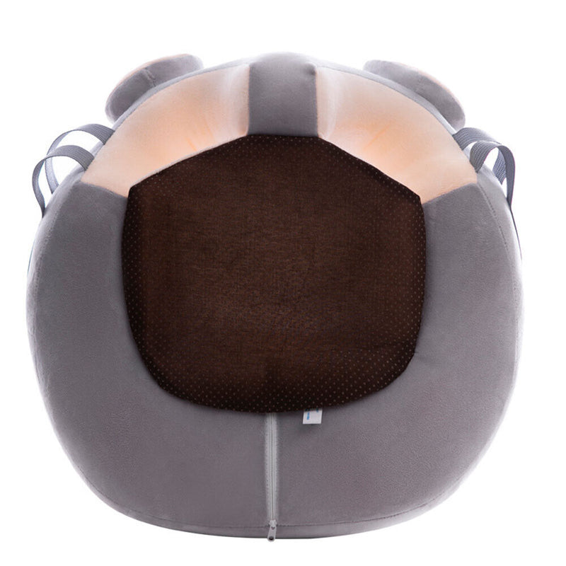 Baby Sofa Support Seat Cover Plush Learning To Sit Chair with Rod (Rat) Newly