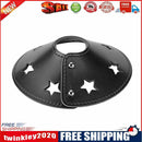 PU Leather Flashlight Lampshade Waterproof Camping Tent Light Cover (Black)
