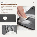 Kitchen Faucet Absorbent Mat Sink Water Splash Odor Guard Mat for Kitchen Newly