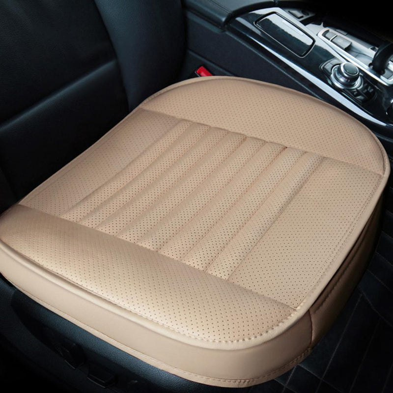 Universal Car Seat Cover Summer Breathable PU Leather Cushion Front Chair Pad Pr