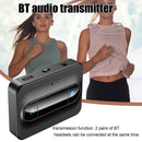 Multipoint Bluetooth Audio Transmitter Wireless Adapter Connect 2 Headphones`