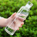 Leak-Proof Milk Juice Transparent Cup Drinking Bottle Travel Large Capacity