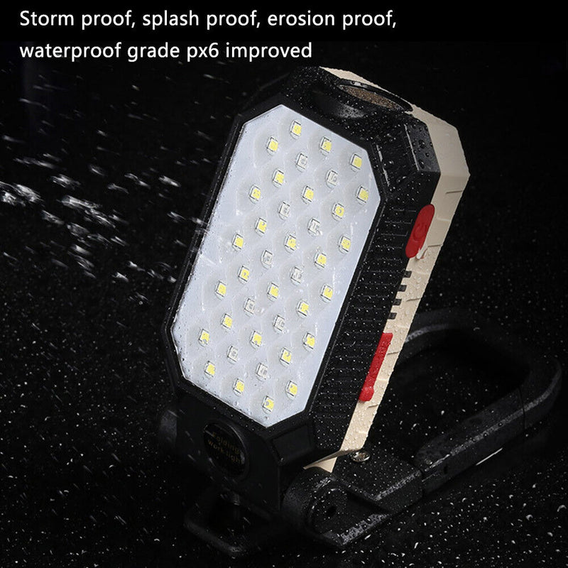 COB Rechargeable Magnetic Work Light Emergency Flashlight (W5 99B Large)