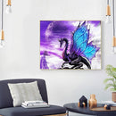 Dragon Frameless Picture Oil Paint By Numbers Hand Painted Picture for Home