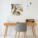 5D DIY Diamond Painting Snow Bunny Full Round Drill Mosaic Art Picture Decor