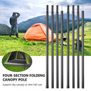 2m/6.6ft Tent Awning Pole Folding Canopy Rod Outdoor Camping Accessories? Newly