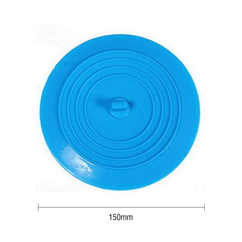 Cleanable Tub Bathtub Durable Stopper Leakage-Proof Drain Sink Plug (Blue)