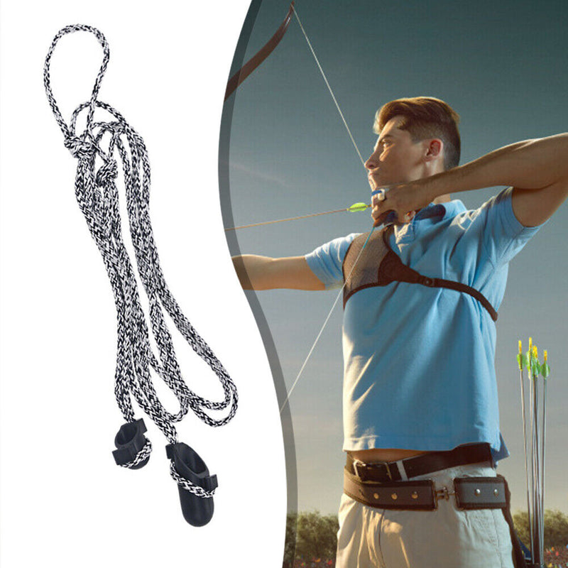 Universal Archery Stringer Recurve Compound Bow String Install Tool Rope Co