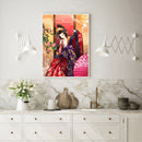 5D DIY Full Round Drill Diamond Painting Japanese Drawing
