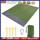 Waterproof Camping Mat Portable Outdoor Beach Folding Blanket Picnic Ground M