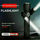 Rechargeable With Rack Bicycle Front Lamp LED Torch Rear Lights Bike Lights