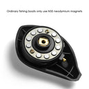 Metal Spool Baitcasting Reel 8kg Drag 6.3/1 Saltwater Wheel (Purple Left) Newly