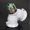 2 in 1 E27 Lamp Socket Splitter Adapter Light Double Y Bulb Base Stand Holder