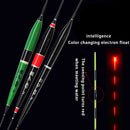Electronic LED Light Fishing Float Bite Alarm Luminous Fish Tackle (Black) Newly