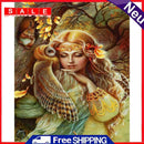 Princess Oil Paint By Numbers Canvas Set Drawing DIY Coloring Picture for Adults