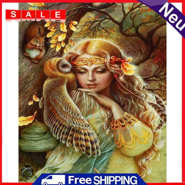 Princess Oil Paint By Numbers Canvas Set Drawing DIY Coloring Picture for Adults
