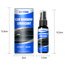 1Pc Car window lubricant track noise reduction car door rubber strip lubricating