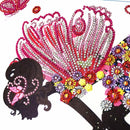 DIY Special-shaped Drills 5D Diamond Girl Painting Cross Stitch (r8043)