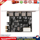 USB3.0 Expansion Card 4 port PCI-E to USB3.0 Computer Expansion Card Newly