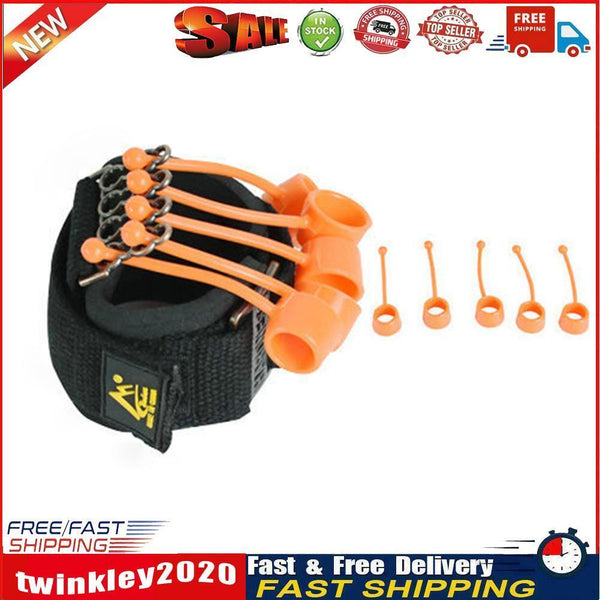 Finger Flexion Extension Training Device Strength Trainer (Black 75 Pound) Newly