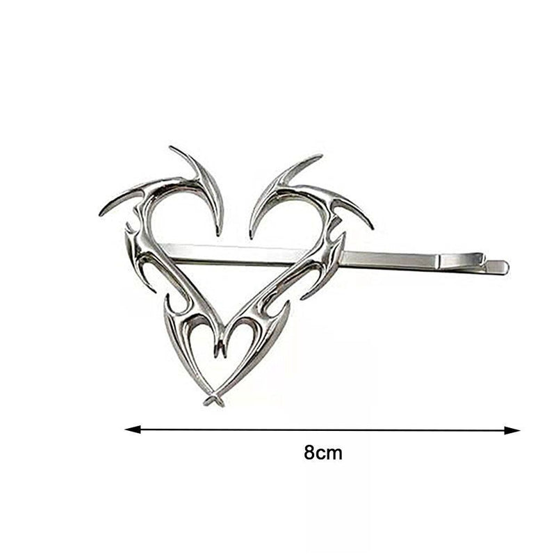 Women Hair Ornament Hair Accessories Barrettes Love Heart Hair Clip Hairpins