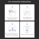 Car Wireless Bluetooth FM Transmitter MP3 Player USB Type-C Fast Charger Adapte`