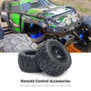 4pcs Wheel Tires Soft Rubber Wheel Tires Tyre for Wltoys 144001 124018 HBX 16889