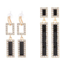 Jewelry Dangling Earrings Rhinestone Earring Geometric Drop Earrings Ear Stud