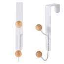 Holder Organizer Nail-free Hanging Shelf Hanger Over-The-Door Hook Storage Rack