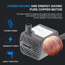 150L/H 2W 4 LED Light Submersible Aquarium Ultra-quiet Landscape Pond Water Pump