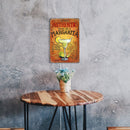 Retro Wine Beer Metal Plate Tin Signs Painting Decoration Plates for Cafe Bar