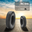 4pcs Tyres for Tamiya 1/14 Remote Controlled Tractor Trailer/Truck Wheels