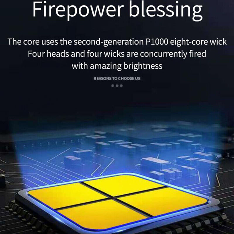 Portable COB Flashlight Hand Torch for Outdoor Household Camping Hiking Fis