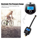 For Motorcycle Bicycle Digital Electronic Tire Pressure Gauge Meter Tester