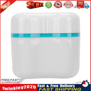 Denture Box Bathroom Travel Denture Cup False Tooth Cleaning Container (D) Newly