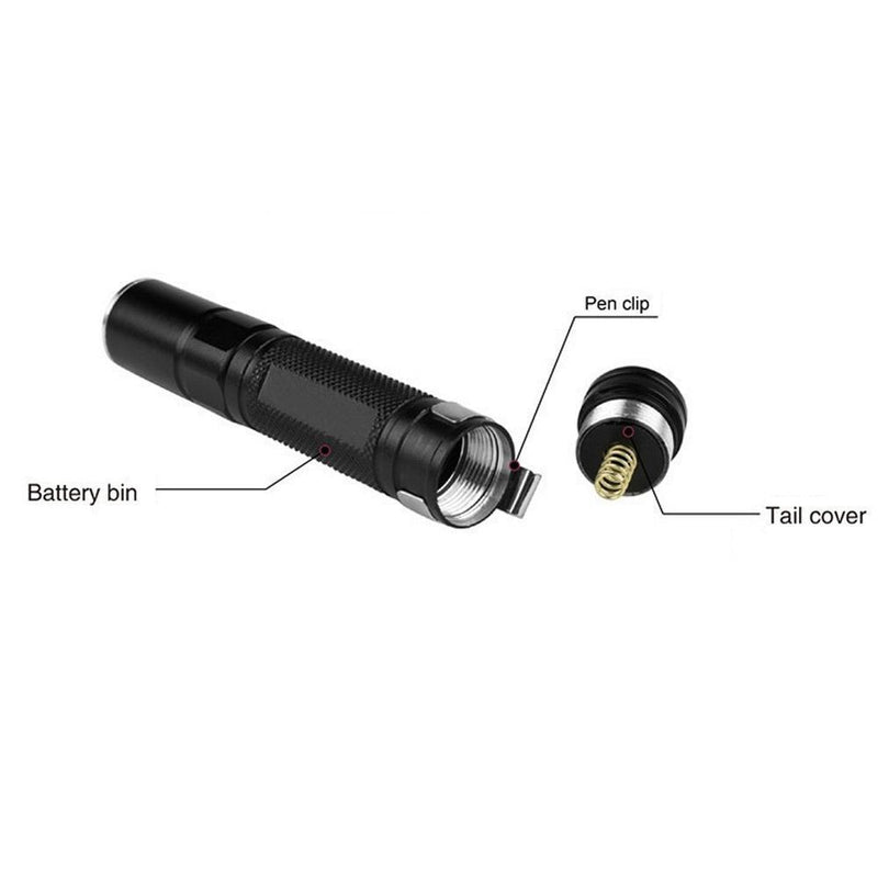 XPE LED Flashlight Torch Light Flashlight Mini Pen Lamp Powerful Flashlight
